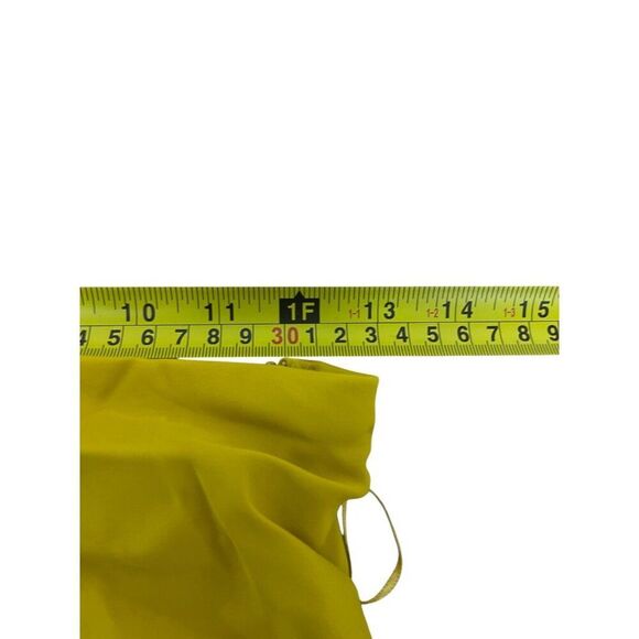 Zara Womens Maxi Dress S Yellow Strapless Draped SideZW collection 9173/488 NWT - Picture 10 of 12